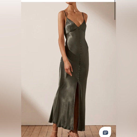 Shona Joy Dresses & Skirts - Shona joy La Lune dress is olive green